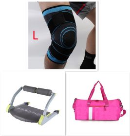 Portable Multi-purpose Sit-up Aid For Home Use (Option: Green Set)