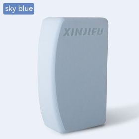 High-density Beginner Yoga Block Dance Aid Block (Option: Arc Brick Sky Blue)